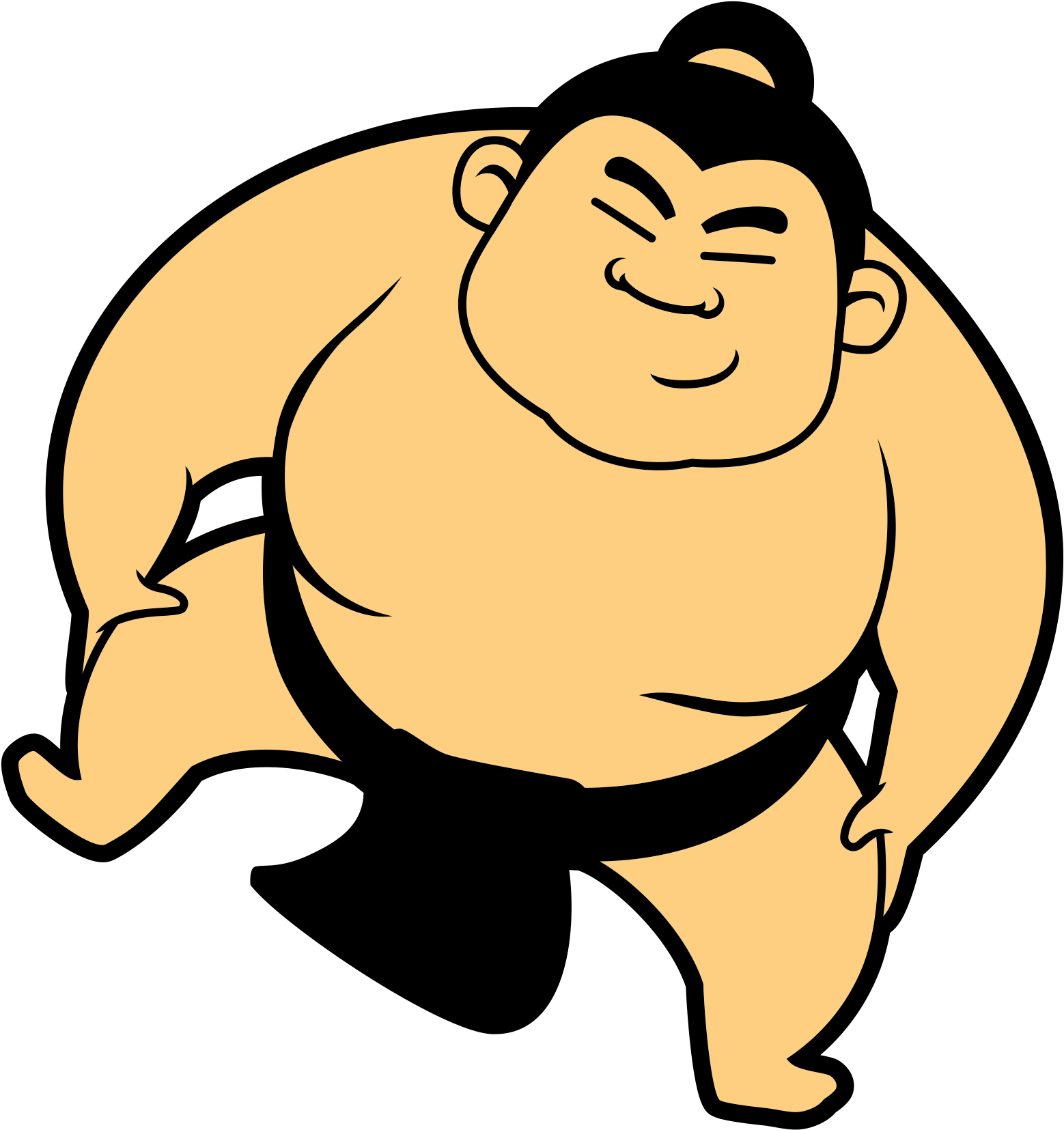 Picture Library Library Collection Of High Quality - Sumo Clipart - Png Download (2000x2000), Png Download