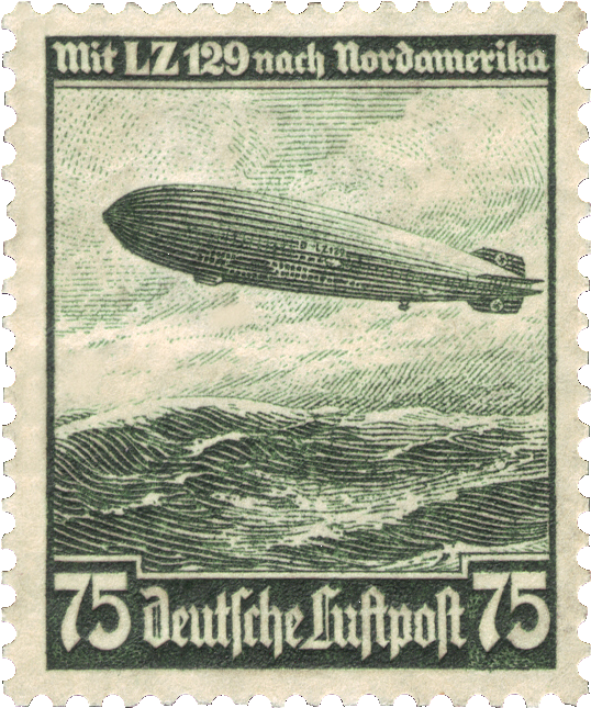 Have You Ever Wanted To Ride In A Blimp Are You Fascinated - Deutsche Luftpost Zeppelin Stamp Clipart (600x700), Png Download