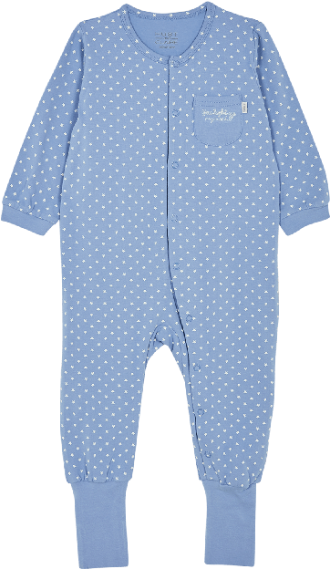 Blue Star Print Baby Onesie - Polka Dot Clipart (700x700), Png Download
