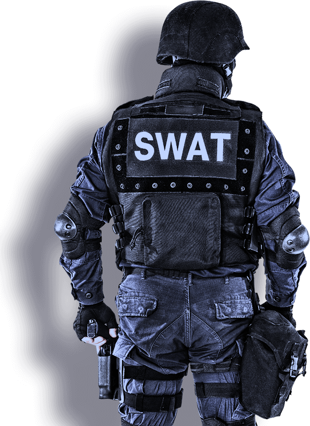 Swat - Leather Jacket Clipart (628x863), Png Download