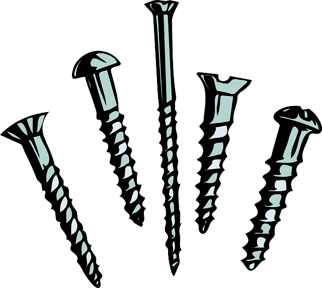 Jpg Freeuse Library Clipart Screw - Screws Clipart - Png Download (600x537), Png Download