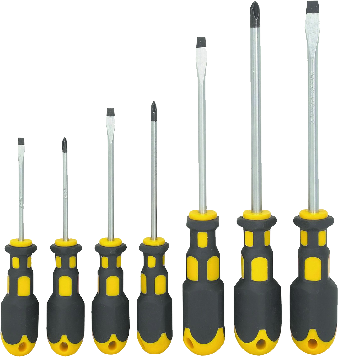 Screw Clipart Screwdriver - Screw Driver Set Png Transparent Png (1077x1138), Png Download