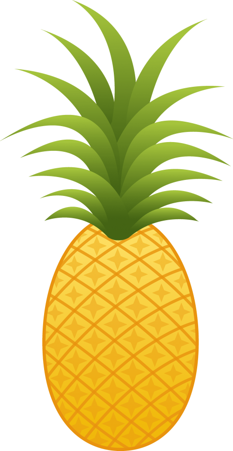 Download Pinapple Clipart Clipart Png Photo - Pineapple Clipart Png Transparent Png (481x930), Png Download