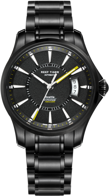Tag Heuer Aquaracer Calibre 5 Black Clipart (800x800), Png Download