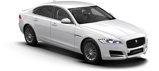 Jaguar Xf 2019 White Clipart (768x576), Png Download