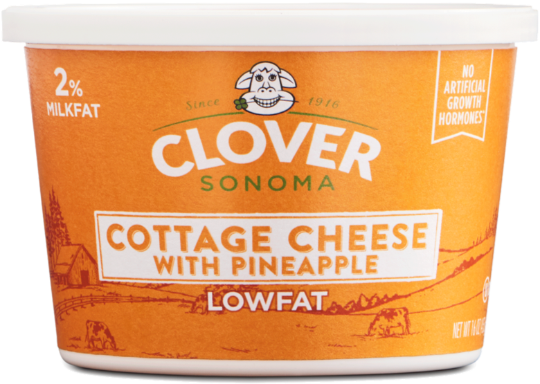 Cottage Cheese & Pineapple 2% Milkfat - Grated Parmesan Clipart (780x555), Png Download