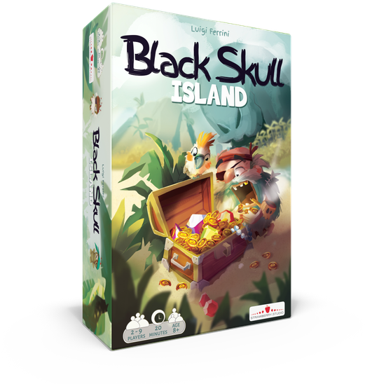 Black Skull Island - Black Skull Island Board Game Clipart (600x600), Png Download