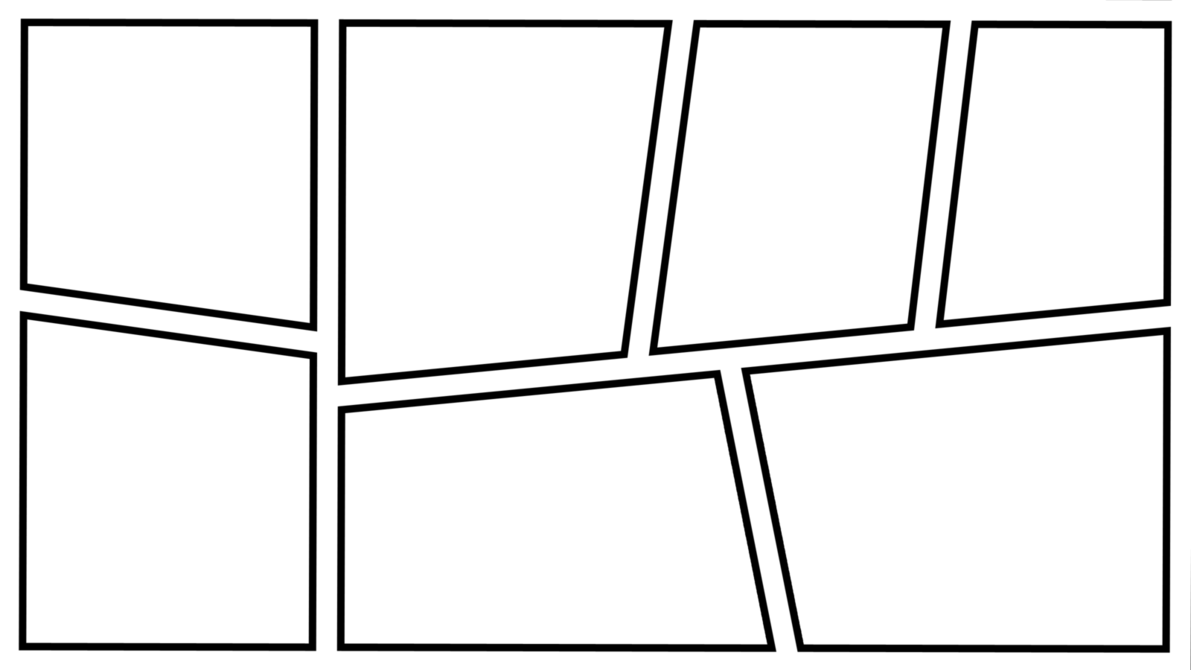 Comic Frame Png Clipart (1191x670), Png Download