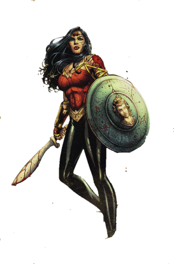 599 X 908 13 - Wonder Woman Comic Png Clipart (599x908), Png Download