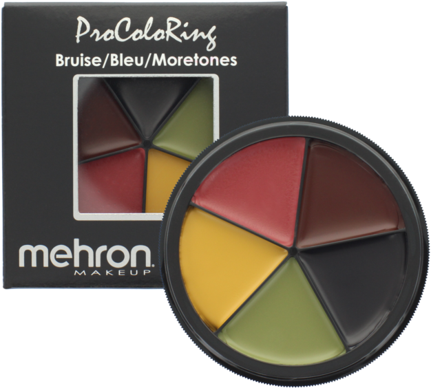 Mehron Pro Color Ring Bruise Wheel Fx Special Effect - Mehron Bruise Clipart (640x579), Png Download