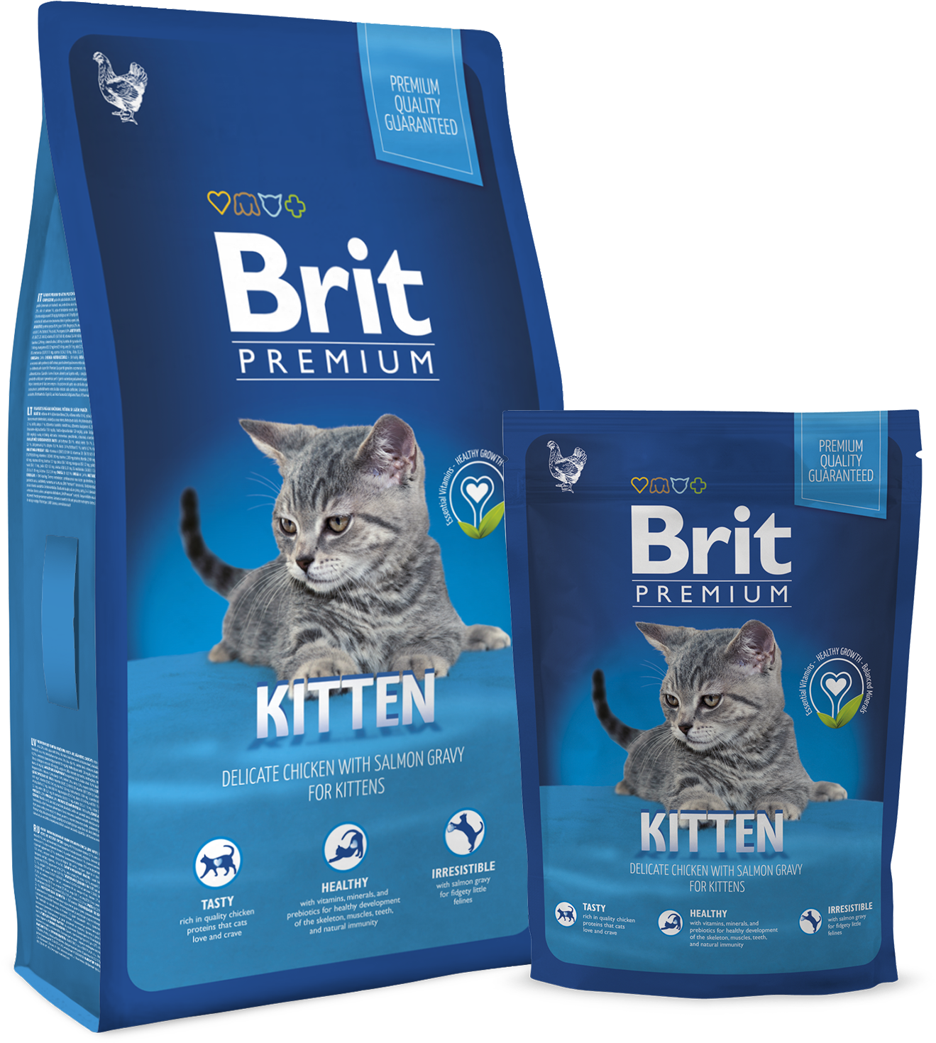 Brit Premium Cat Kitten Clipart (1595x2126), Png Download