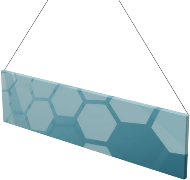 8′ Flat Hanging Sign - Triangle Clipart (800x800), Png Download