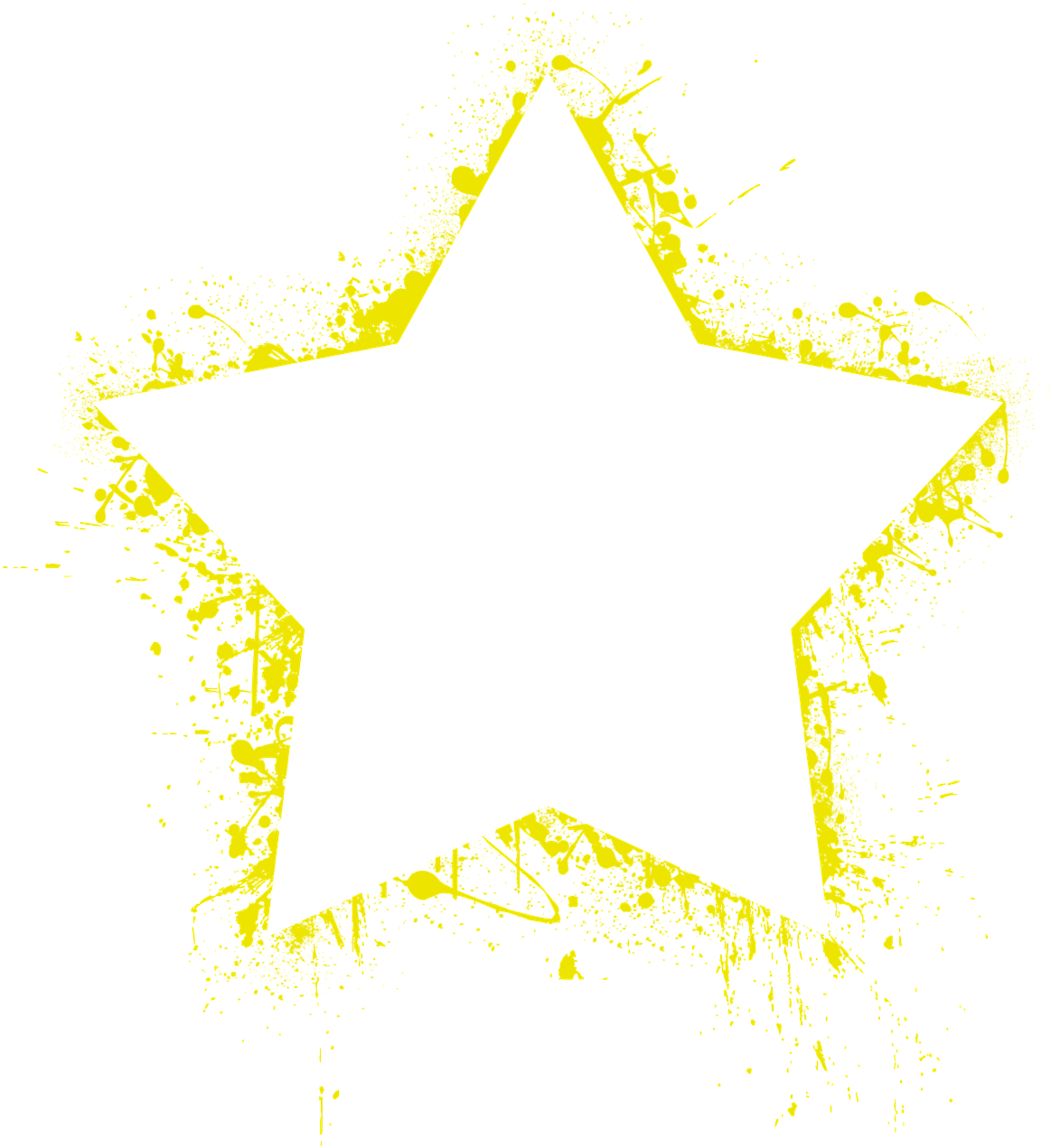 Star,victory,paint - Transparent Picture Of Star Clipart (1280x1280), Png Download