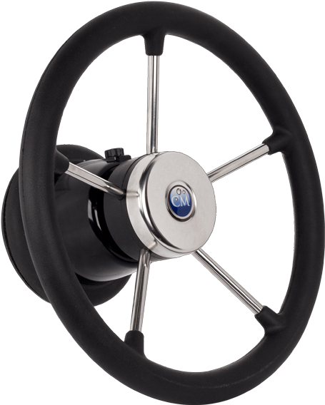 Steering Wheel Trivere - Circle Clipart (854x640), Png Download