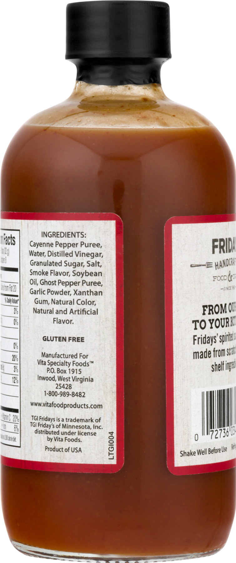 Tgi Friday Ghost Pepper Sauce, Clipart (755x1801), Png Download