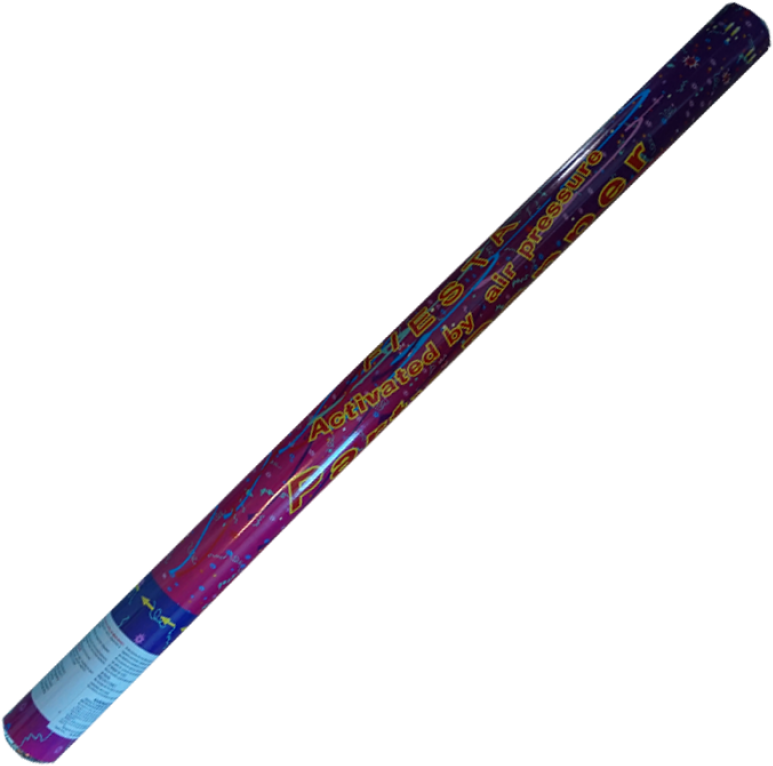 Confetti Cannon 40cm White Silver - Writing Clipart (800x800), Png Download