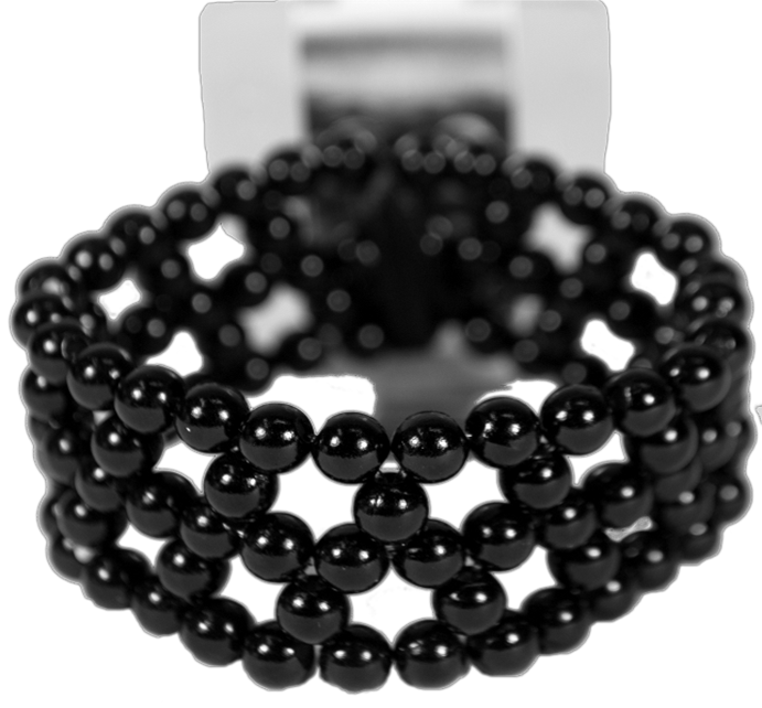 Cf1710 Confetti Black Fitz Select Bracelet - Bracelet Clipart (691x642), Png Download