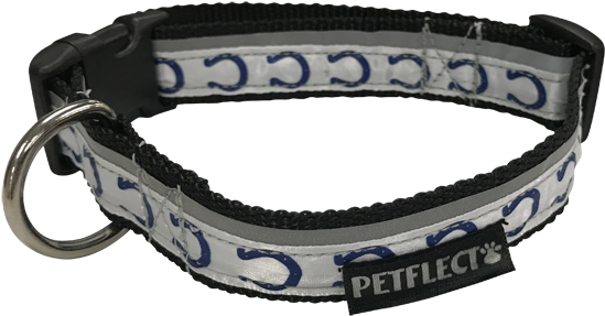 Petflect Indianapolis Colts Dog Collar - Strap Clipart (600x352), Png Download