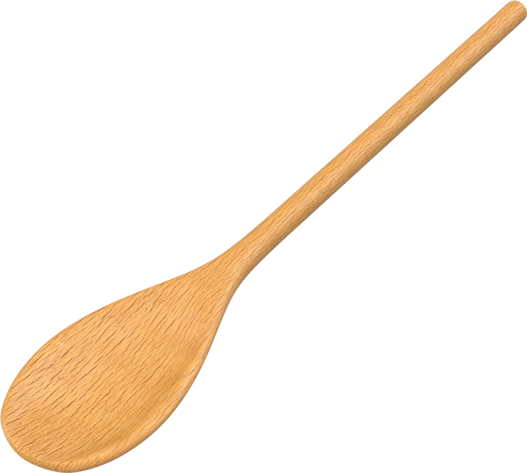 Wooden Spoon Transparent Png - Wooden Spoon Transparent Background Clipart (1024x1024), Png Download