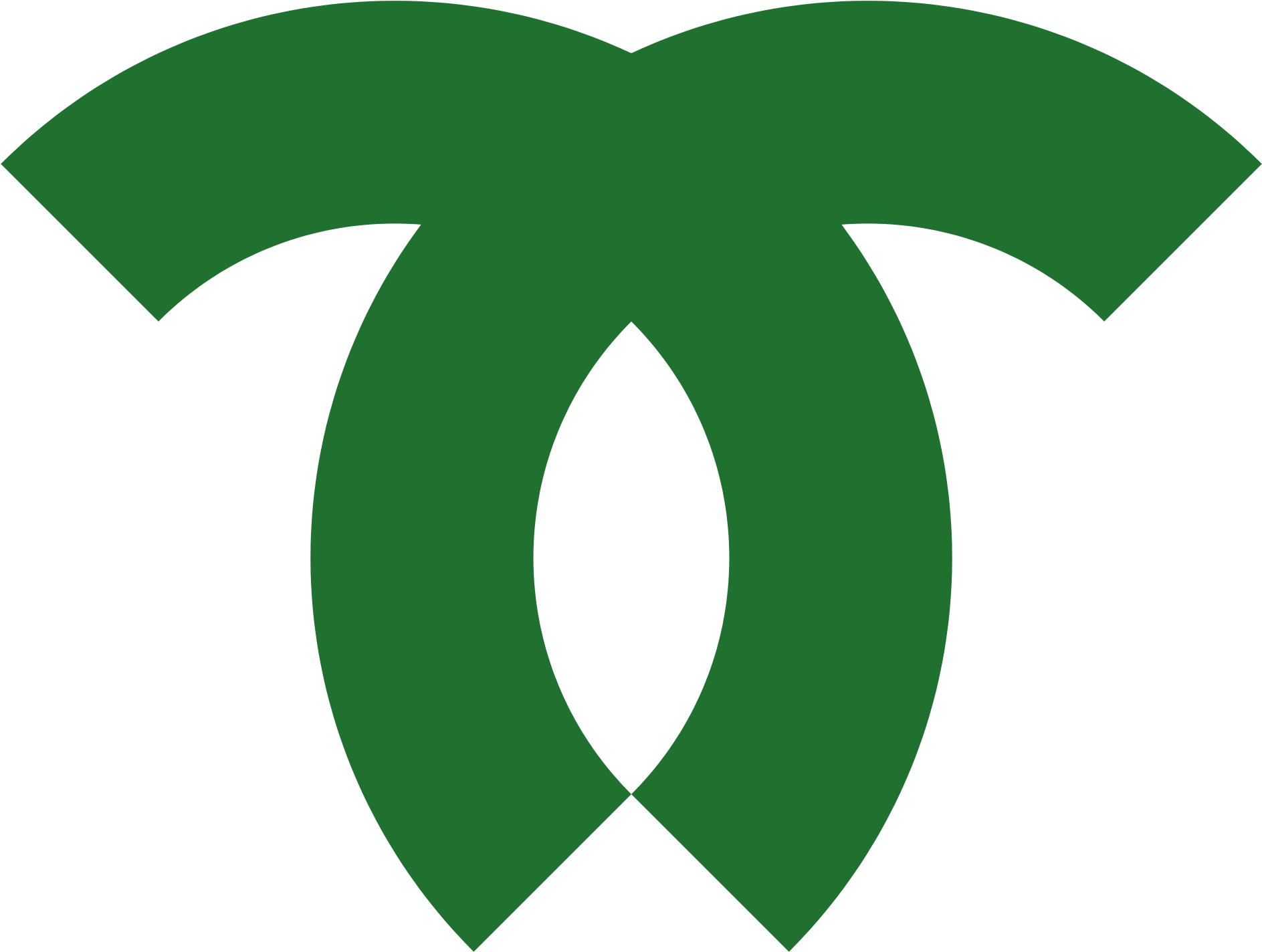 Open - 神戸 市 市 章 Clipart (2000x2000), Png Download