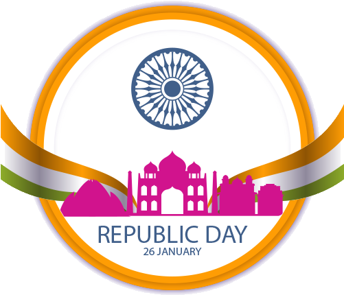 Happy Republic Day Png Image - Happy Republic Day Png Clipart (798x615), Png Download
