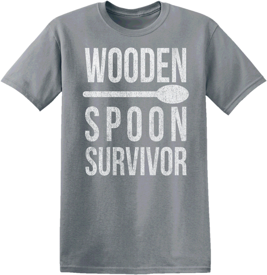 Wooden Spoon Survivor - Active Shirt Clipart (1020x940), Png Download