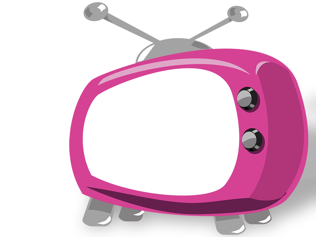 Also Available In Two Formats - Comic Television Clipart (1024x768), Png Download