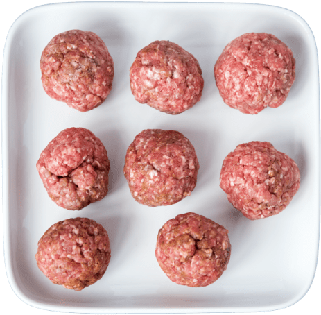 Beef Meatballs - Breakfast Sausage Clipart (640x640), Png Download