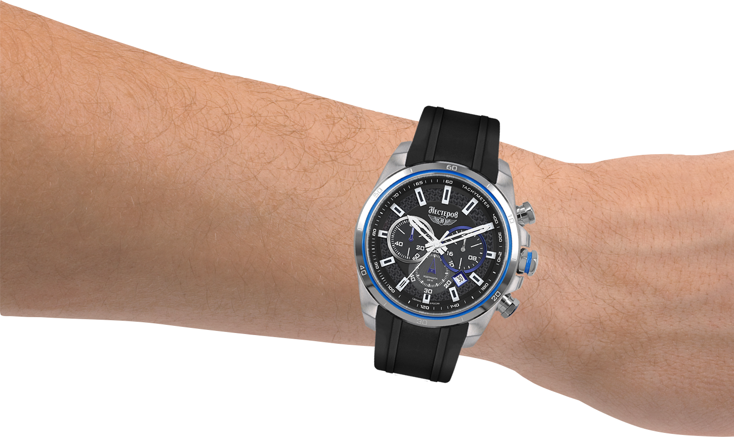 Watches On Hand Png Image - Watch On Wrist Png Clipart (1432x853), Png Download