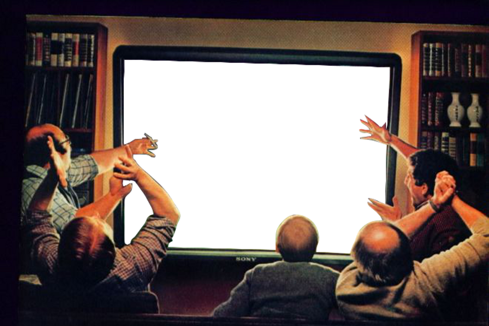 Vintage - Vintage Tv Png Clipart (1000x668), Png Download