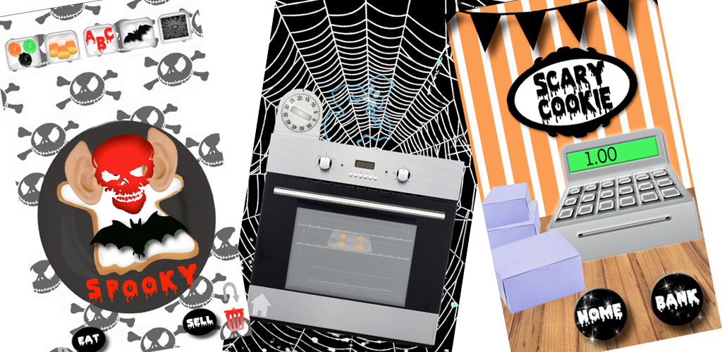 Spooky Halloween Cookie - Spider Web Clipart (1024x500), Png Download