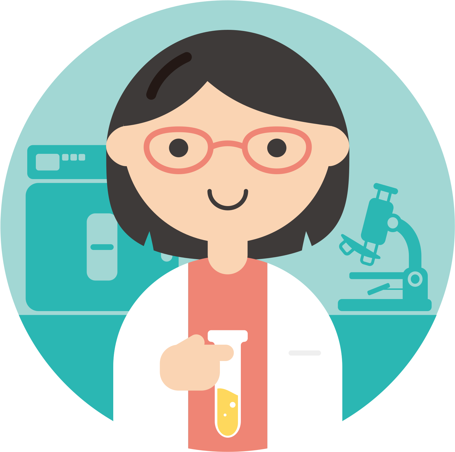 Scientist Png - Research Clipart (2000x2000), Png Download