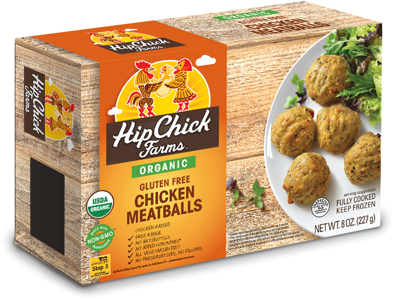 Organic Gluten Free Meatballs - Frozen Chicken Meatballs Clipart (903x818), Png Download