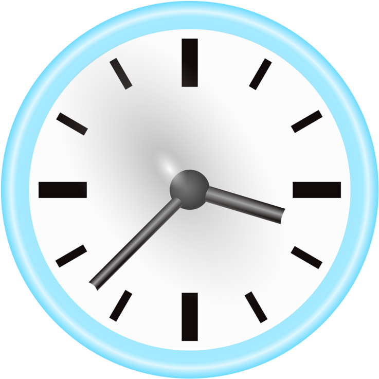 Time Clipart Clock Face - Clock - Png Download (750x750), Png Download