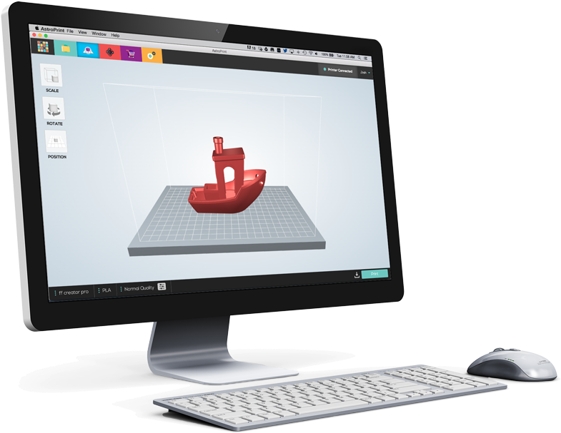 Astroprint Desktop - Programas De Gestion Empresarial Clipart (800x614), Png Download