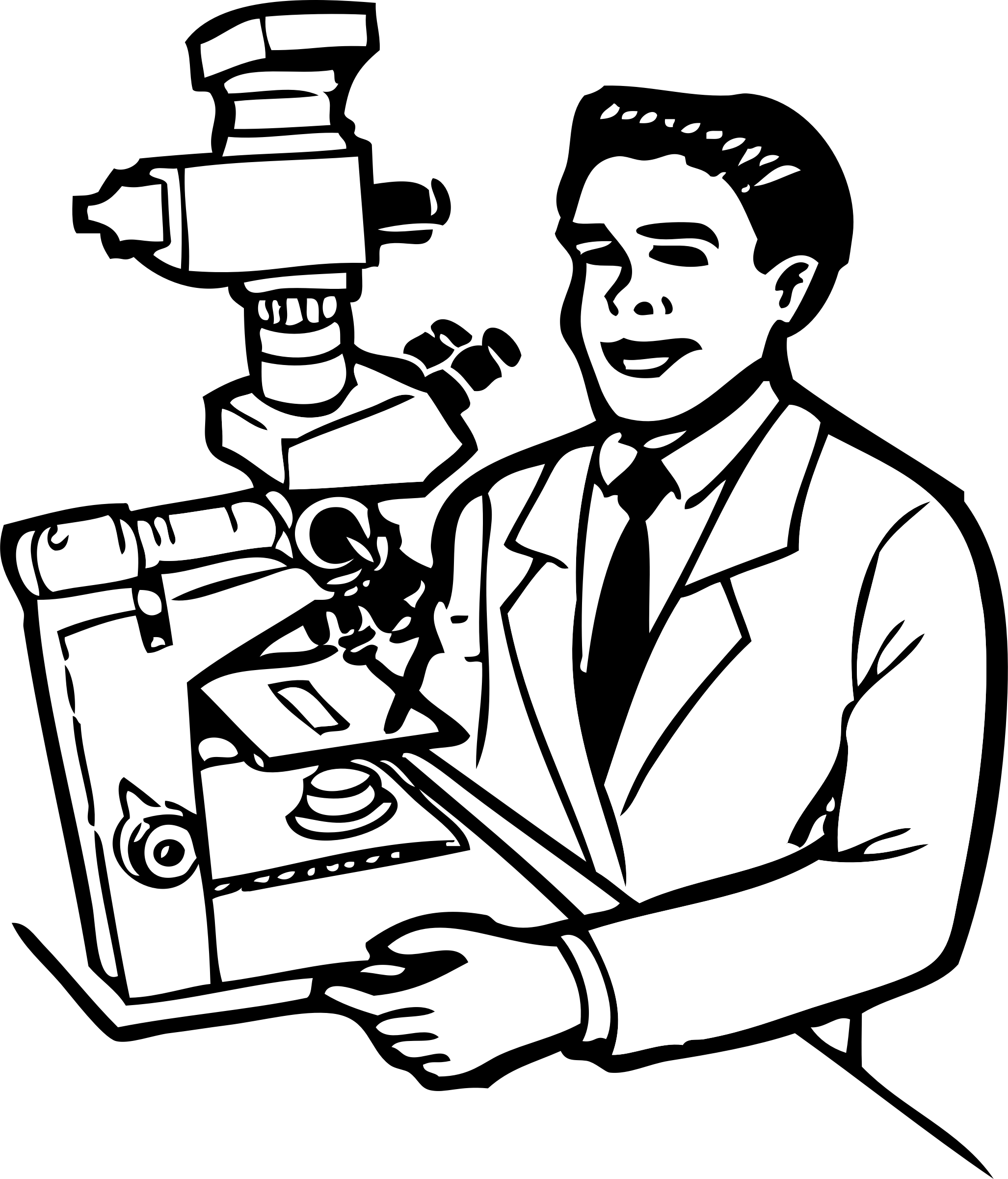 Scientist Png Clipart (2054x2400), Png Download