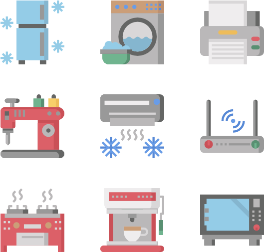 Home Appliances - Machine Clipart (600x564), Png Download