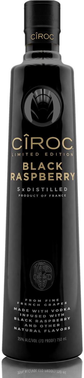 Ciroc Black Raspberry - Bottle Clipart (1234x1234), Png Download