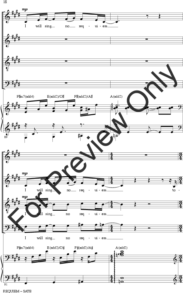 Beside A Stream Of Living Water Thumbnail - Im Still Standing Sheet Music From Sing Clipart (672x984), Png Download