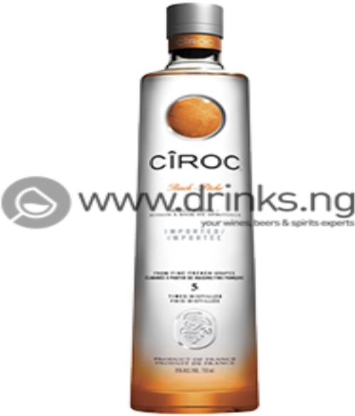 Ciroc - Peach Ciroc Bottle Clipart (800x600), Png Download