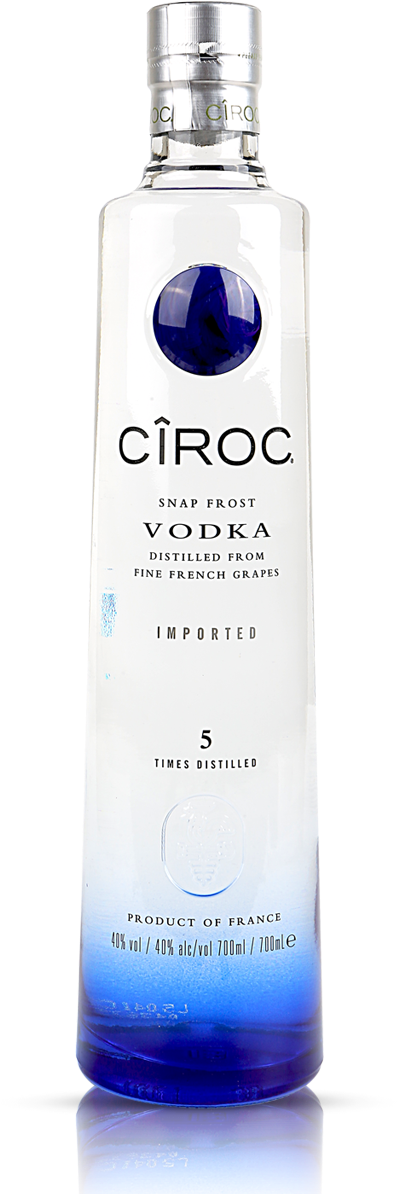 Ciroc Grapes Vodka - וודקה סירוק Clipart (800x1218), Png Download