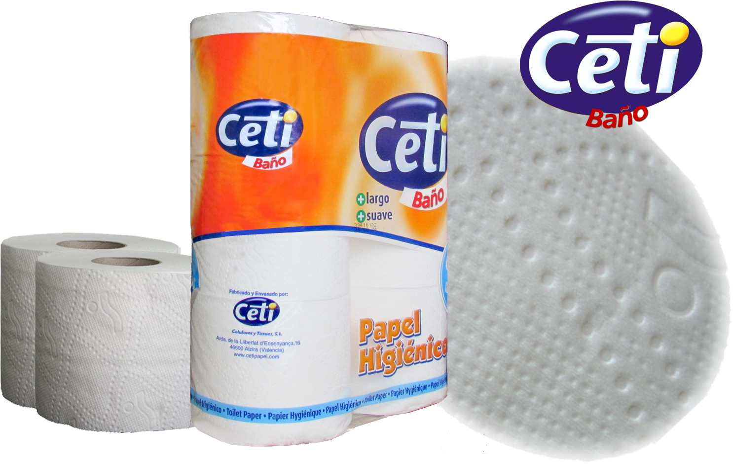Toilet Paper - Ceti Papel Clipart (1500x1000), Png Download
