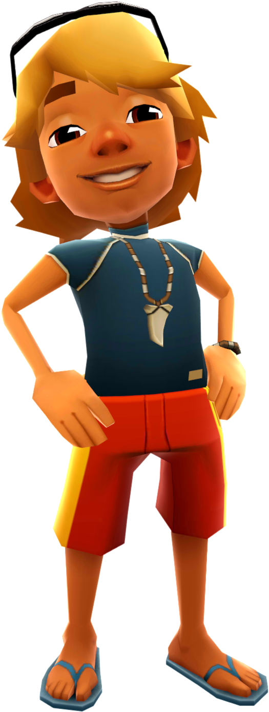 Brody - Brody From Subway Surfers Clipart (600x1620), Png Download