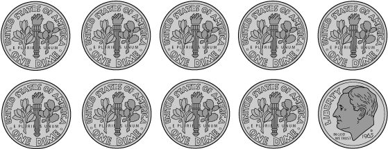 Dollaranddime - 3 4 Rubber Washers Clipart (640x480), Png Download