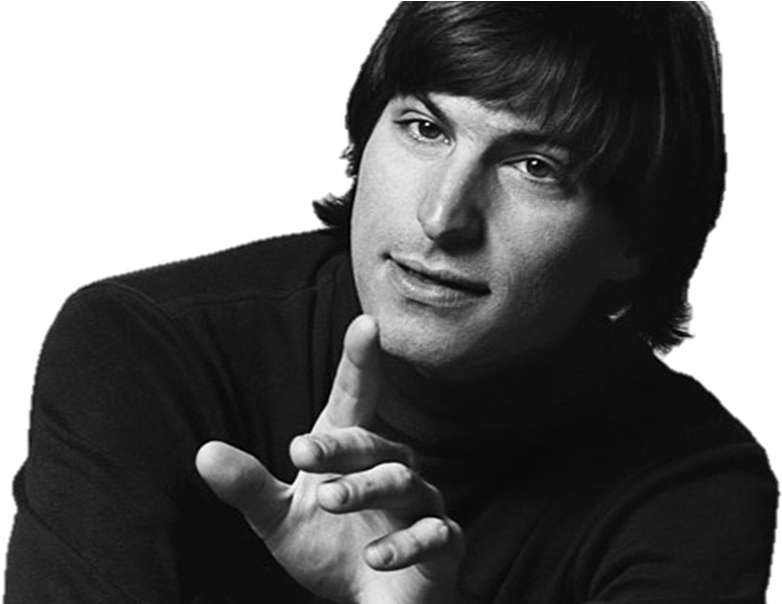 Steve Jobs - Steve Jobs When He Was Younger Clipart - Large Size Png ...