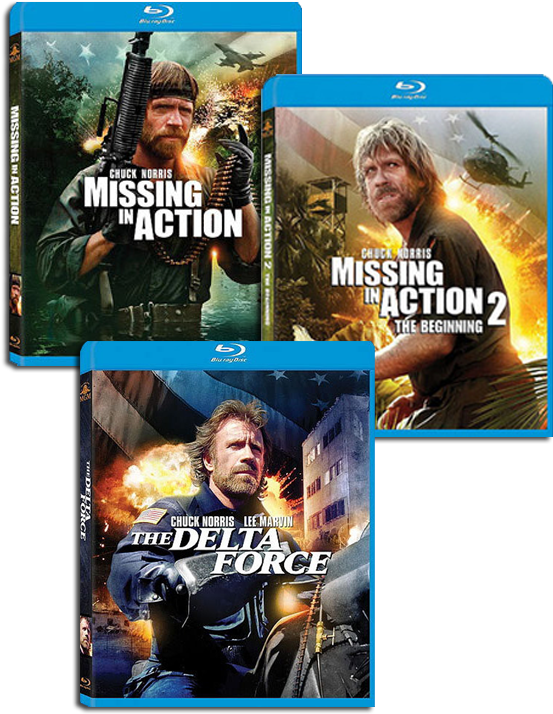 Only A "chuck Norris Blu-ray" Can Be A Walmart Exclusive - Missing In Action 2 Blu Clipart (616x777), Png Download