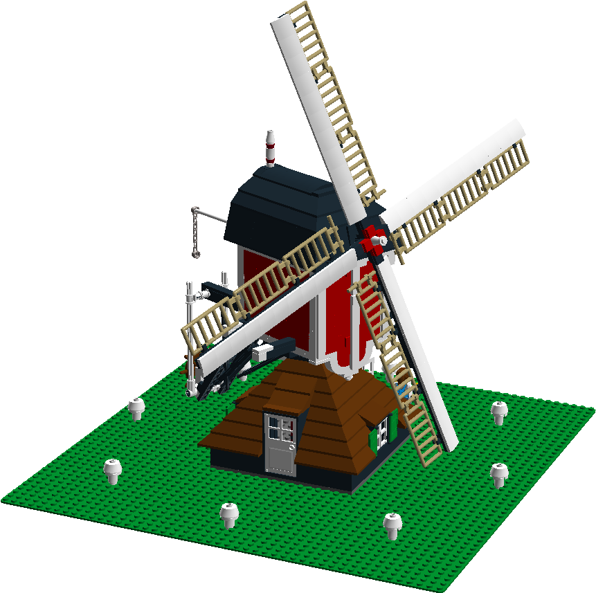 Windmill Clipart (1440x858), Png Download