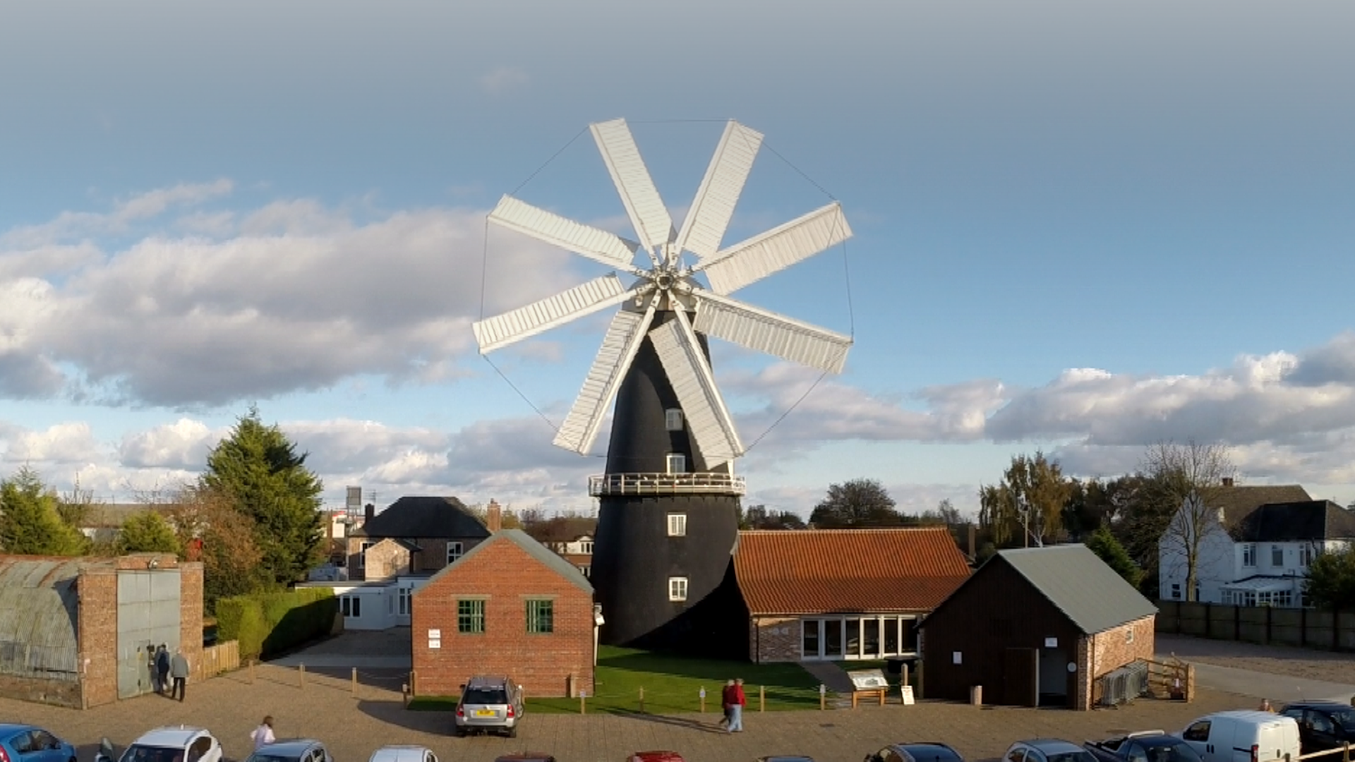 Windmill Clipart (1920x1080), Png Download