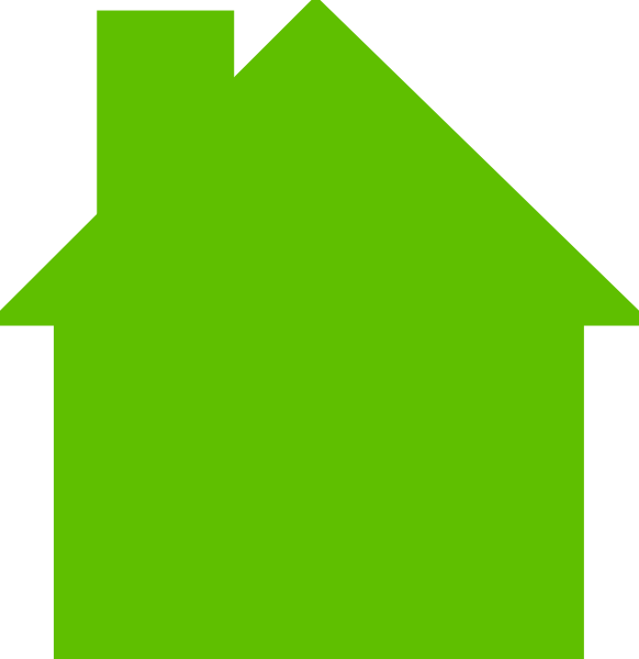 House Clipart At Getdrawings - Logo Green House Png Transparent Png (582x600), Png Download