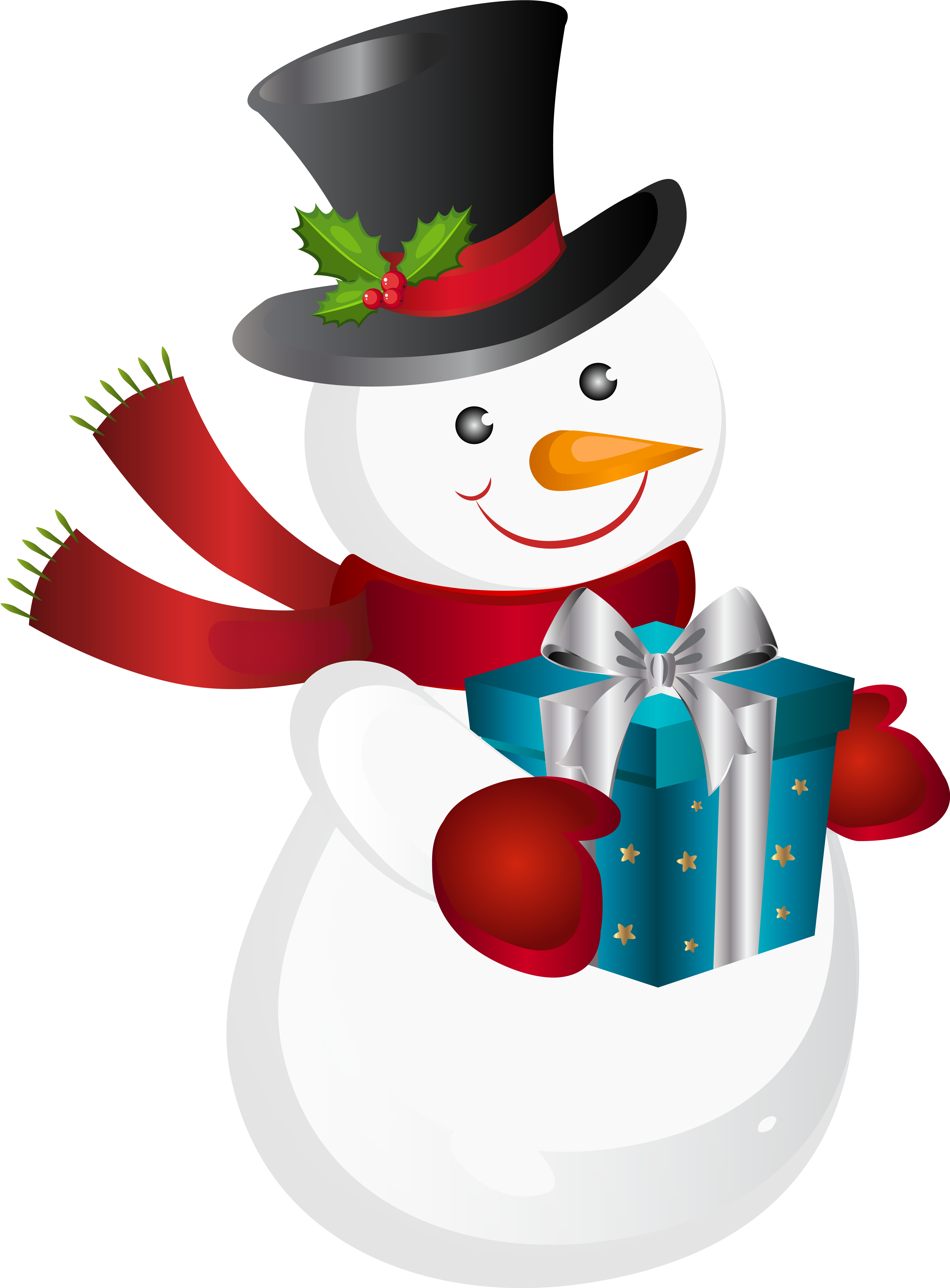 Snowman Clipart Love - Christmas Snowman Clipart Png Transparent Png (666x903), Png Download